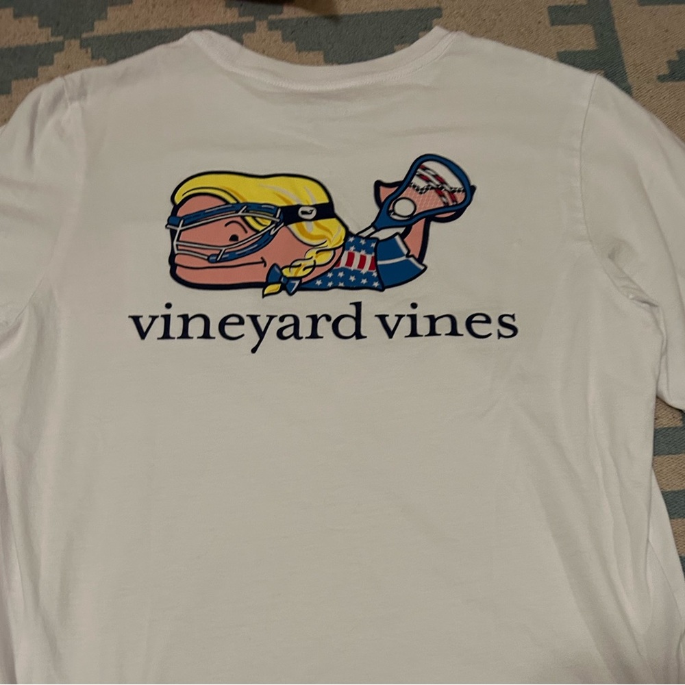 Vineyard Vines Girls Lacrosse Shirt